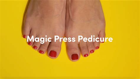 Magic press pedicure